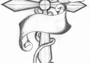 300x210 Sketches Of Crosses Inspirational Interesting Cross Drawings - Cross Sketch Drawing