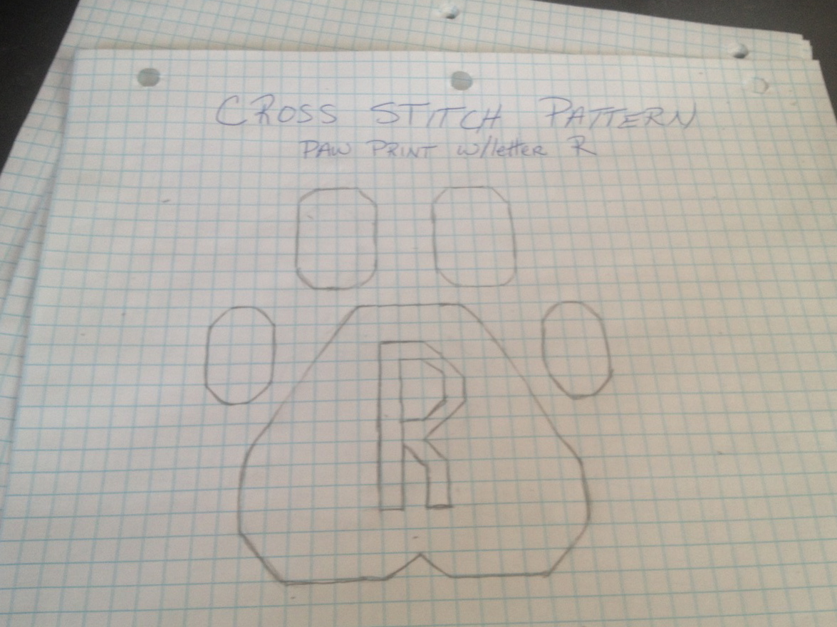 1175x881 Drawing A Cross Stitch Pattern - Cross Stitch Drawing