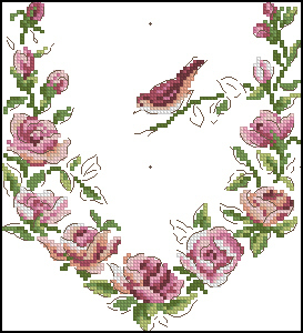 273x300 usd three crowns xsd cross stitch drawings repaint - Cross Stitch Drawing