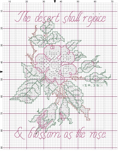 393x500 Cross Stitch Graph Paper - Cross Stitch Drawing