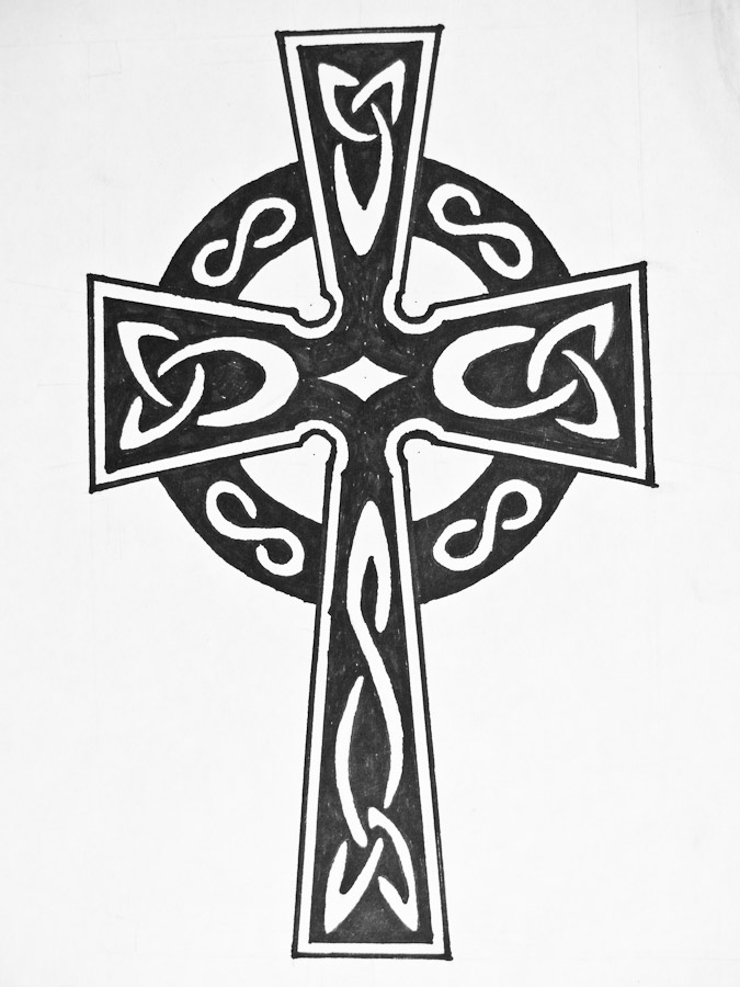 675x900 Celtic Cross Tattoo Ideas Symbol - Cross Tattoo Drawings