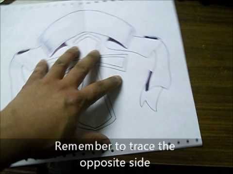 480x360 how to draw an even cross, banner and other designs folding - Cross With Banner Drawing