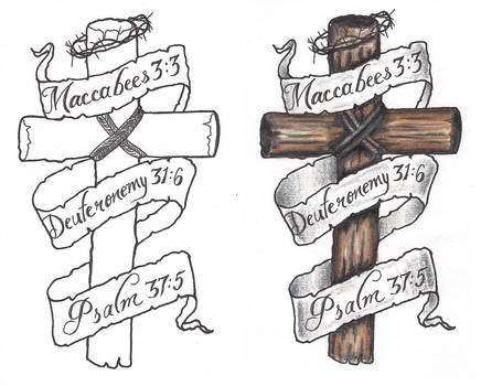 436x350 Crossbanner Explore Crossbanner - Cross With Banner Drawing