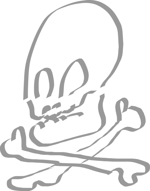 588x749 human skull symbolism skull and crossbones drawing cc0 - Crossbones Drawing