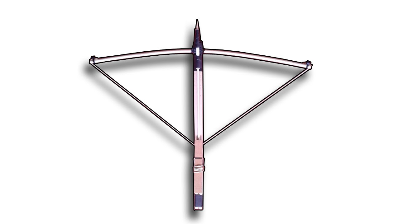 1280x720 how to make a chinese crossbow - Crossbow Drawing
