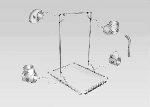 520x373 crossfit rack construction, cheap fitness equipment - Crossfit Drawings