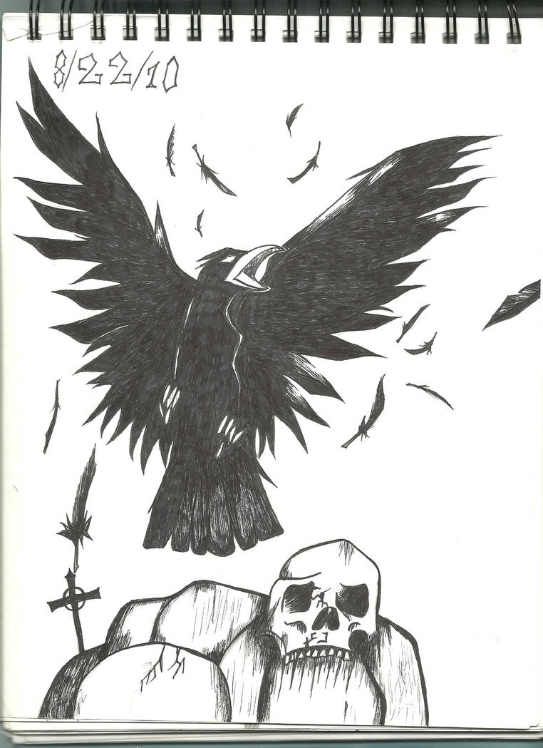 762x1049 Crow Drawing - Crow Drawing Pictures