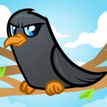 220x220 How To Draw How To Draw A Crow For Kids - Crow Drawing Pictures