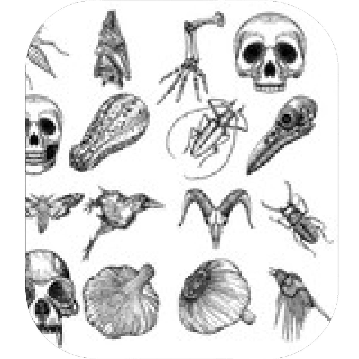 1200x1200 Designs Mein Mousepad Design Mousepad Selbst Designen - Crow Skull Drawing