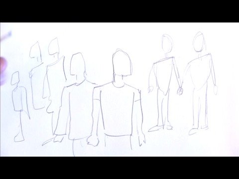 480x360 illustration drawing tips how to sketch a crowd - Crowd Drawing