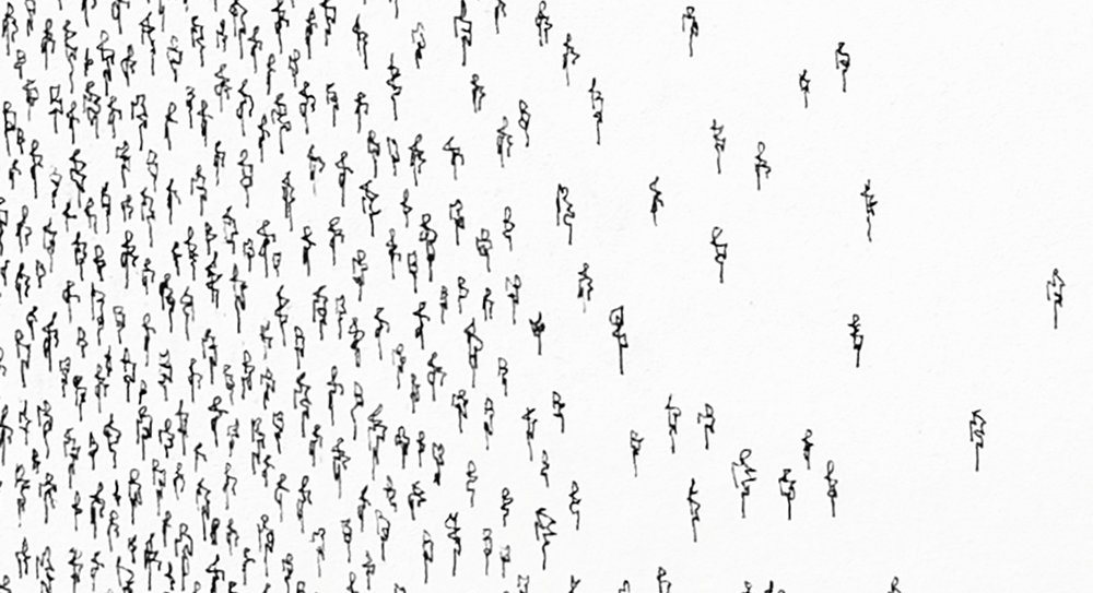1000x543 crowd drawing - Crowd Drawing