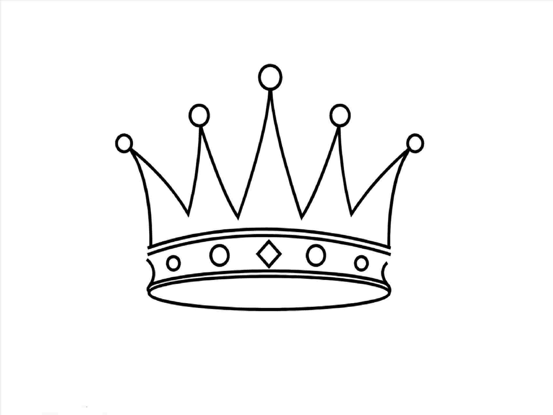 1900x1425 Easy Princess Crown Drawing - Crown Drawing