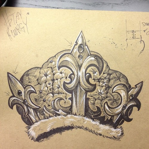 500x500 Crown Drawing Tattoo Pics Download - Crown Drawing Tattoo
