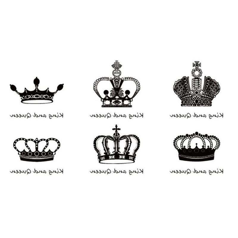 800x800 Detail Feedback Questions About Pcs Temporary Tattoos Water - Crown Drawing Tattoo