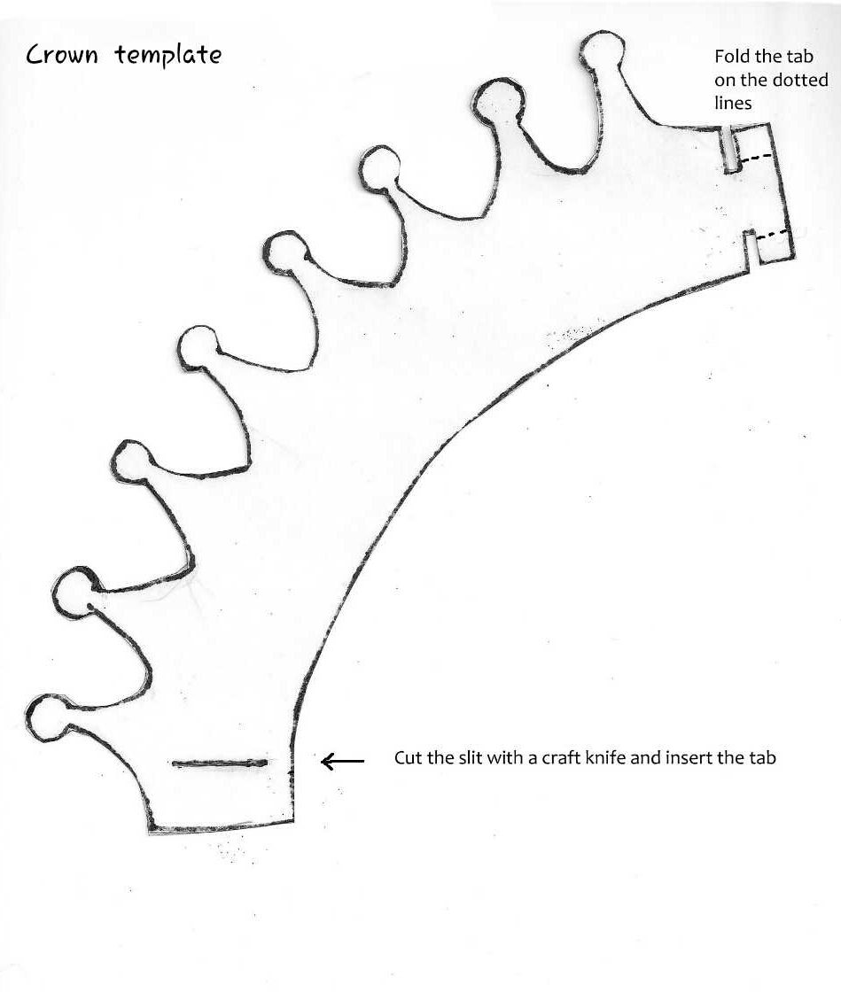 949x1120 king pig teaching notes prep crown cupcakes, crown cupcake - Crown Drawing Template