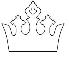 241x209 princess crown diy templates to trace crown template, diy - Crown Drawing Template