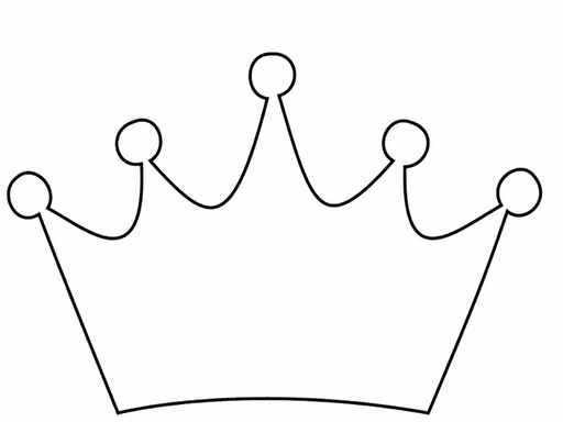 512x384 Crown Drawing Template - Crown Drawing Template