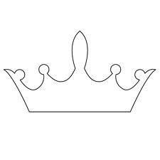 225x225 best crown template images crowns, princess party, birthday - Crown Drawing Template