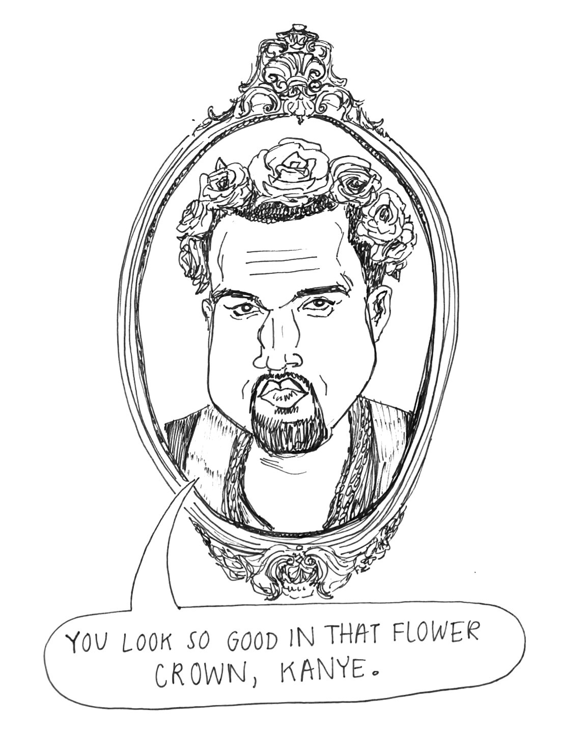 1145x1481 Flower Crown Drawing Tumblr - Crown Drawing Tumblr