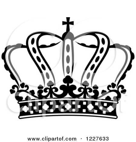 450x470 Free King Crown Clip Art - Crown Line Drawing