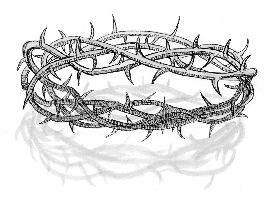 Crown Of Thorns Drawing at Explore collection of