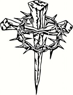 236x307 Best Jesus Crown Images Christian Pictures, Jesus Christ - Crown Of Thorns Drawing