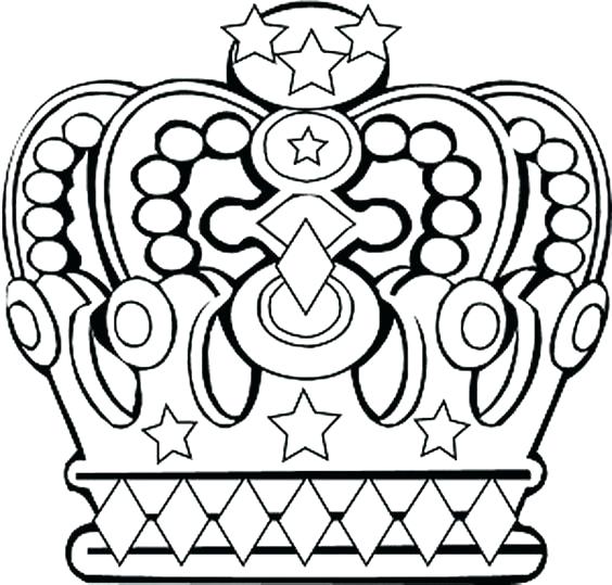 564x539 Crown Outline Drawing - Crown Outline Drawing