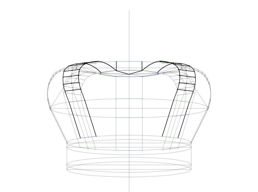 850x634 How To Draw A Crown - Crown Outline Drawing