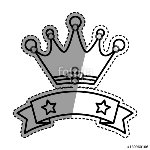 500x500 crown royal symbol icon vector illustration graphic design stock - Crown Royal Drawing