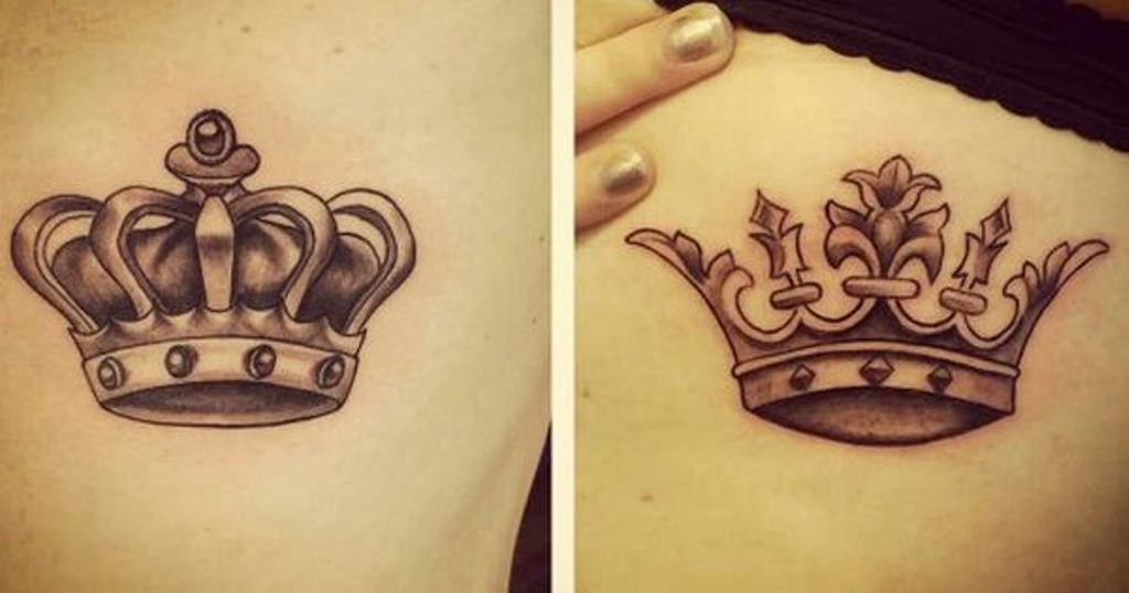 1024x538 King And Queen Crown Tattoo Designs - Crown Tattoo Drawing