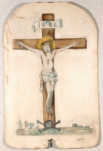 355x520 Crucifixion - Crucifixion Drawing