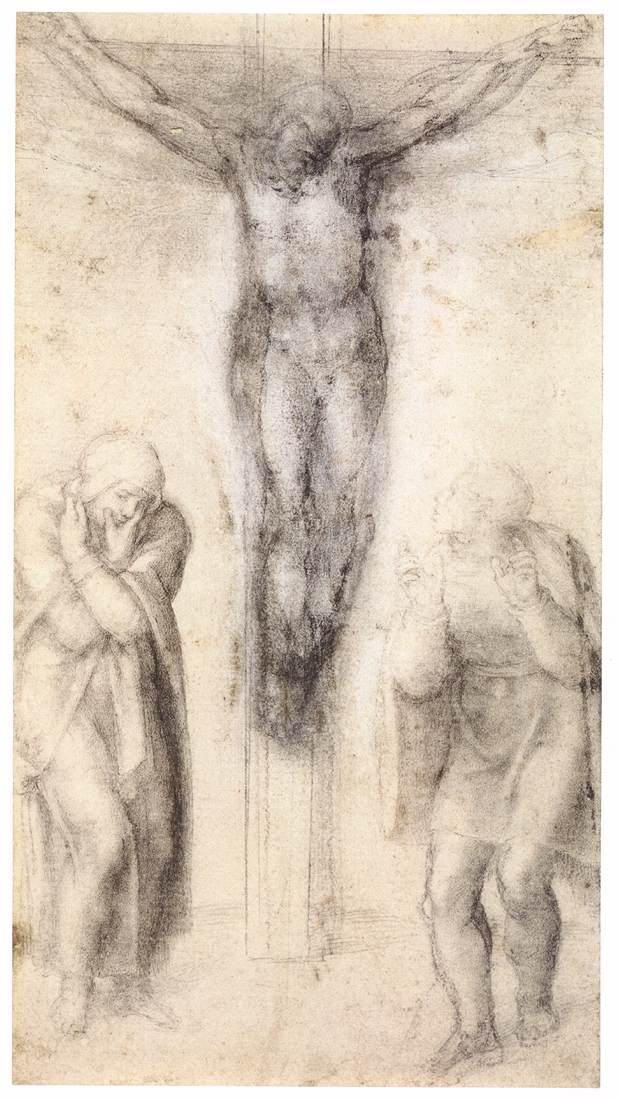 620x1100 Drawings Related To Christ's Life - Crucifixion Drawing