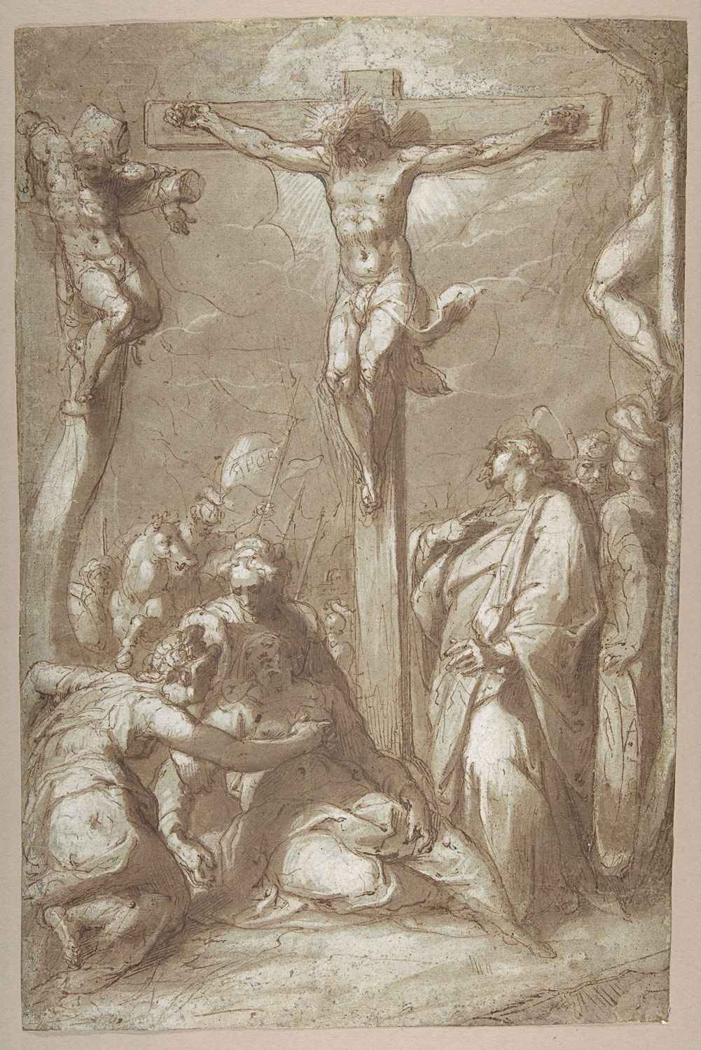 1001x1500 The Crucifixion Of Christ Jan Speckaert Work Of Art - Crucifixion Drawing