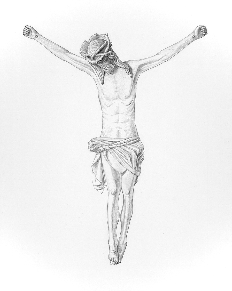 Crucifixion Of Jesus Drawing at PaintingValley.com | Explore collection ...