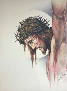 235x317 sketch of jesus on the cross pencil sketches jesus drawings - Crucifixion Of Jesus Drawing