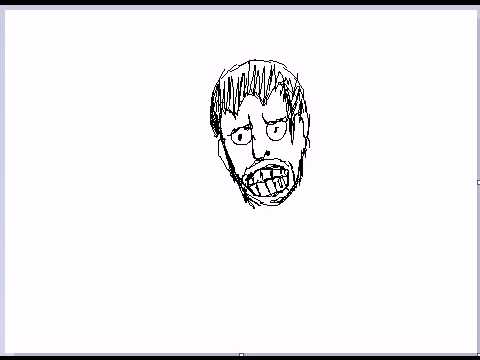 480x360 Crude Drawing Of Boxer - Crude Drawing