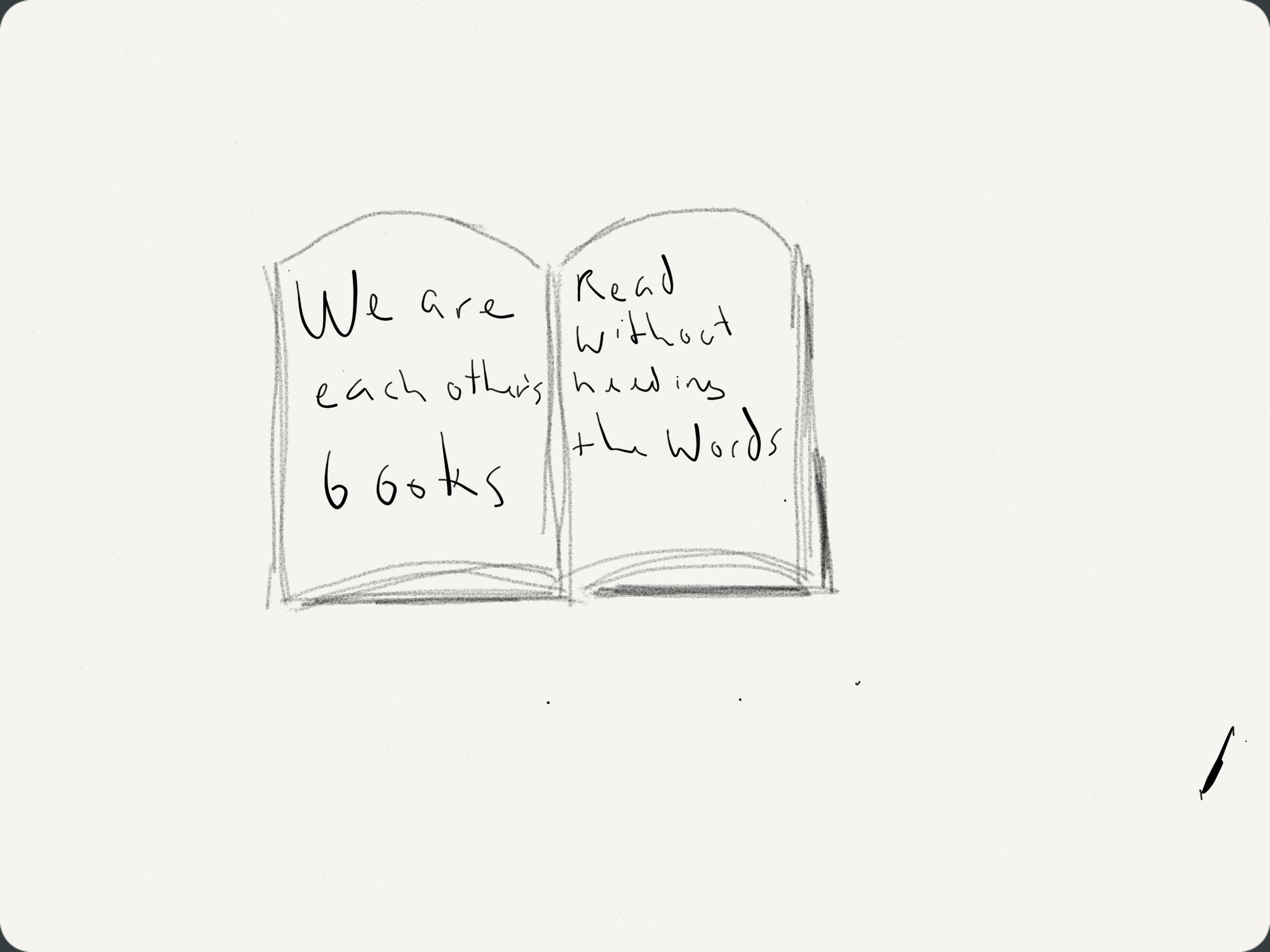 2048x1536 crude drawing tattoo idea couples tattoo we are each others books - Crude Drawing