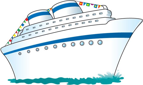 604x360 clipart of cruise ship great free clipart, silhouette, coloring - Cruise Drawing