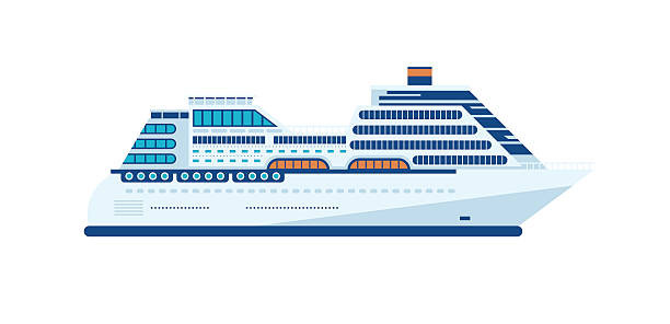 Cruise Ship Drawing at PaintingValley.com | Explore collection of ...