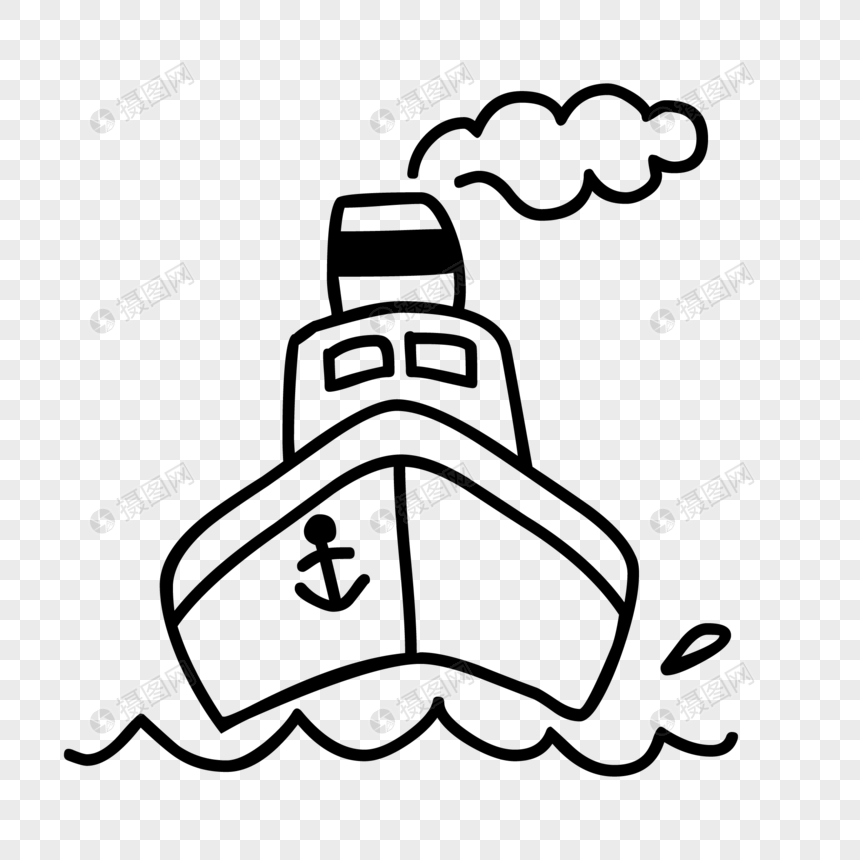 860x860 line drawing cruise ship png image picture free download - Cruise Ship Drawing