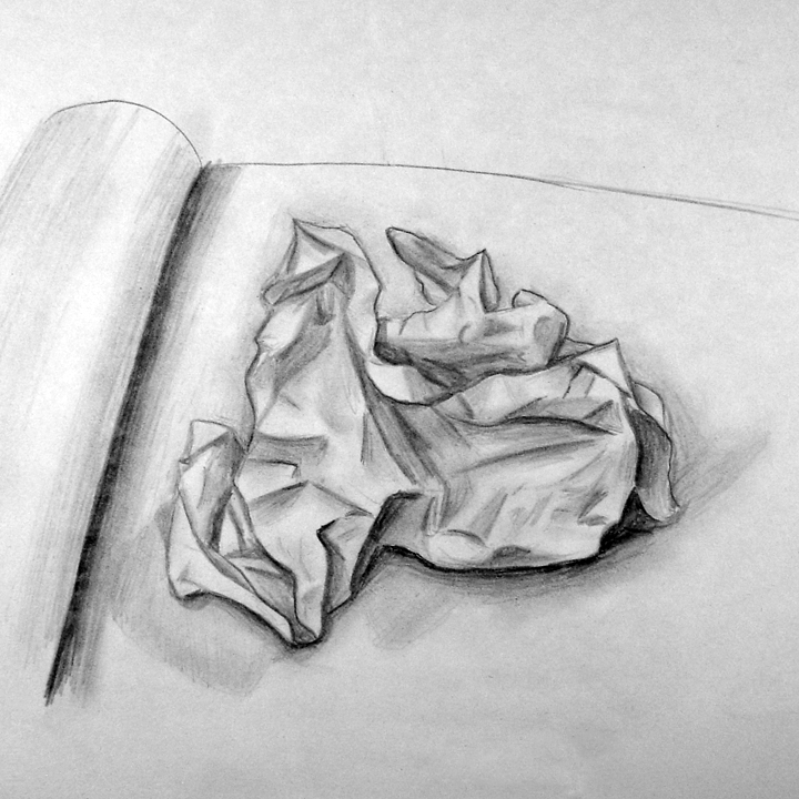 Crumpled Paper Drawing at Explore collection of