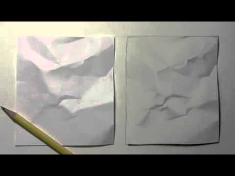 480x360 Drawing Crumpled Paper - Crumpled Paper Drawing
