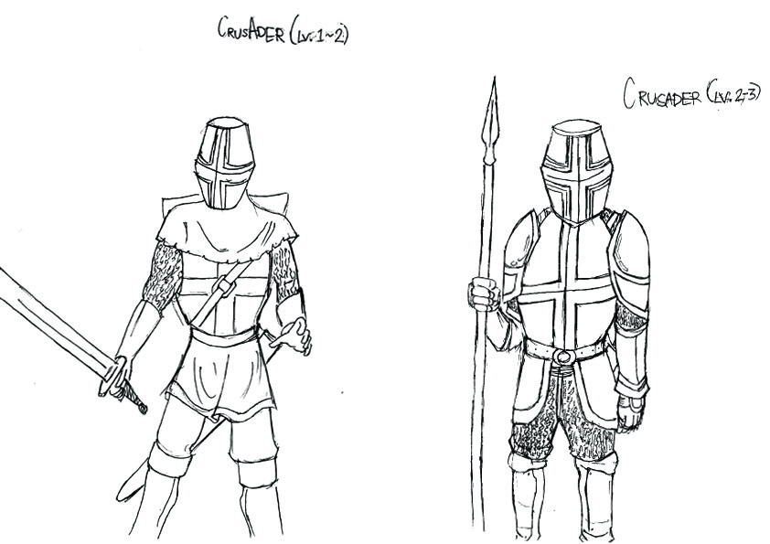842x595 Meet The Crusaders Image - Crusaders Drawing