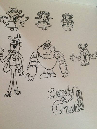 400x533 candy crush saga drawings - Crush Drawings