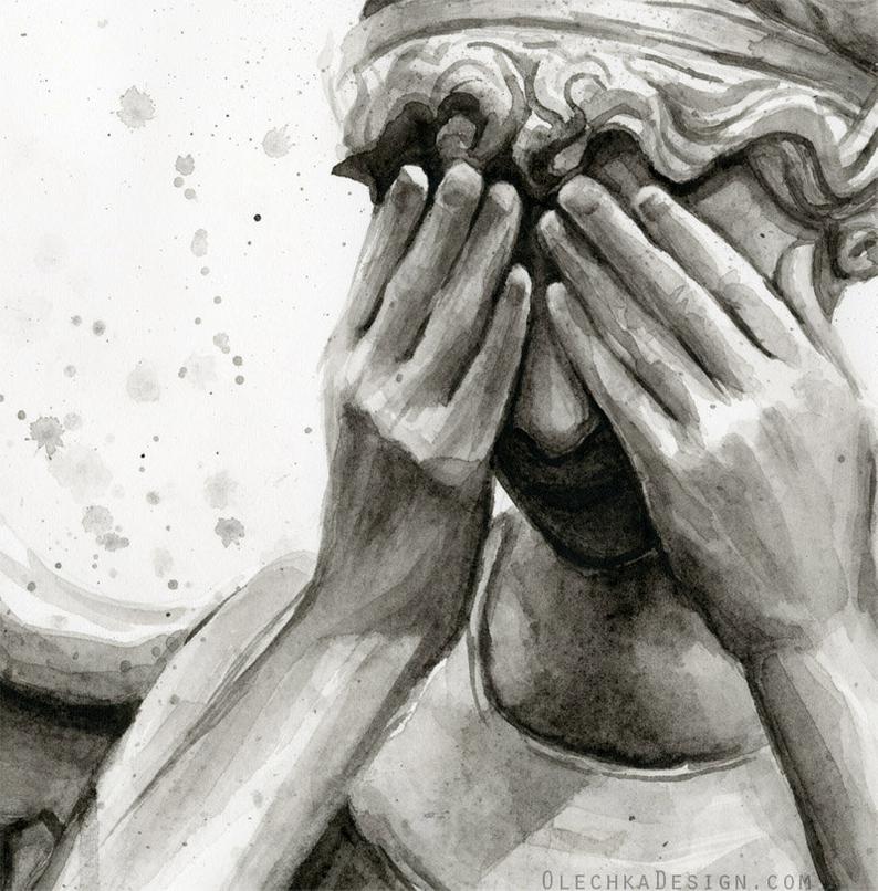 794x806 Weeping Angel Art Angel Print Doctor Who Art Print Doctor Etsy - Crying Angel Drawing