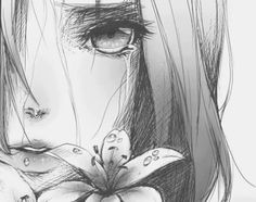 236x186 Anime Girl Crying Drawing Crying Girl - Crying Anime Drawing