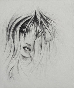 251x300 Woman Crying Drawings Fine Art America - Crying Drawing