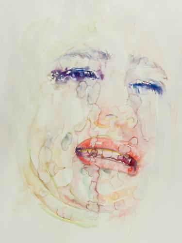375x502 Crying Face Drawing - Crying Face Drawing