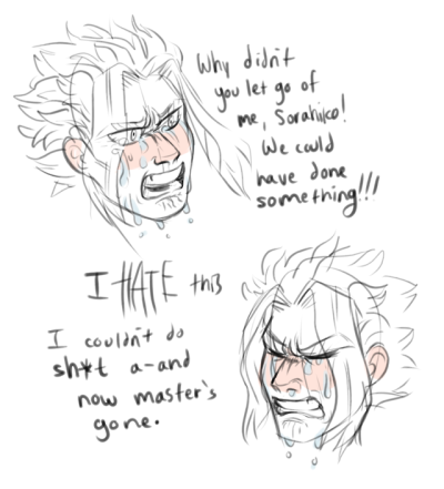 400x441 Boi Drawing A Crying Face Was Harder Than I Thought It Would Be - Crying Face Drawing