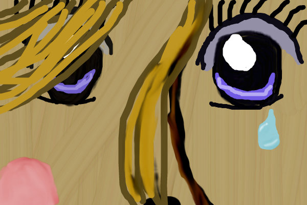 600x400 Crying Lady A People Speedpaint Drawing - Crying Lady Drawing